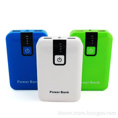 Dual USB 10,000mAh Portable Mobile Charger, 2A Output Current
